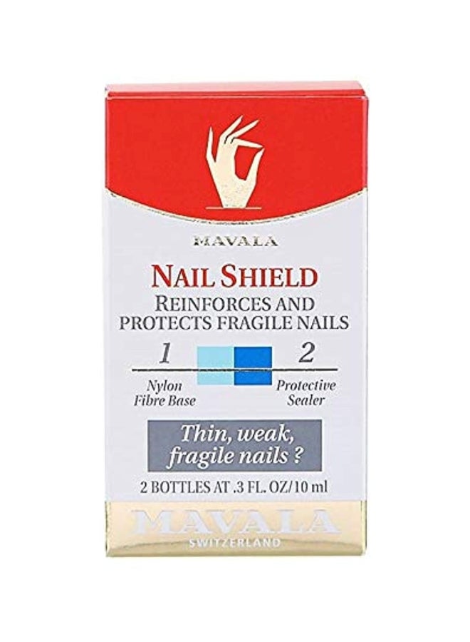 Mavala Pack Of 2 Nail Shield Clear - Image 2