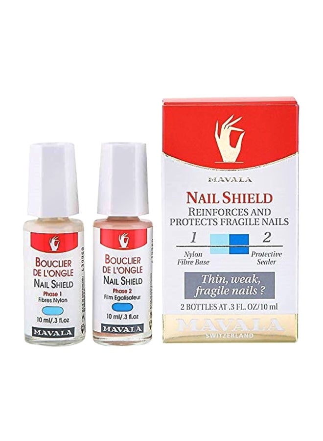 Mavala Pack Of 2 Nail Shield Clear - Image 1
