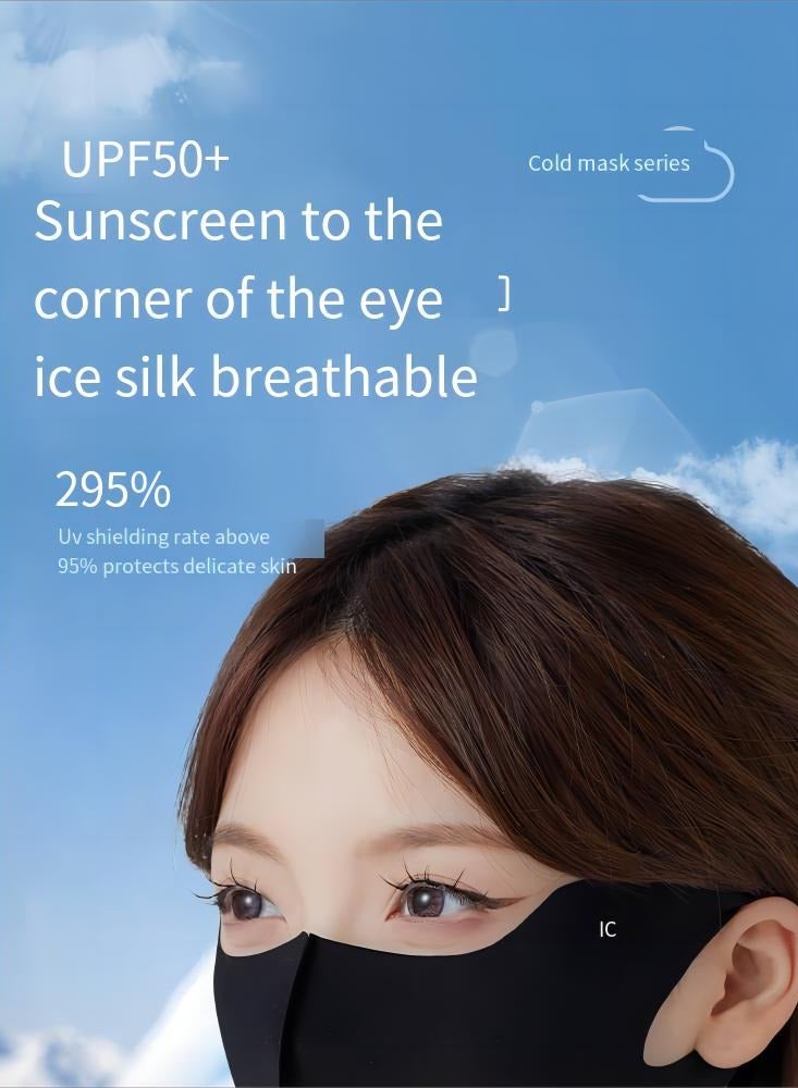 6-Piece Breathable UV UPF50+ Face Mask Washable Reusable Windproof Sun Protection Sports Face Mask For outdoor - Image 3