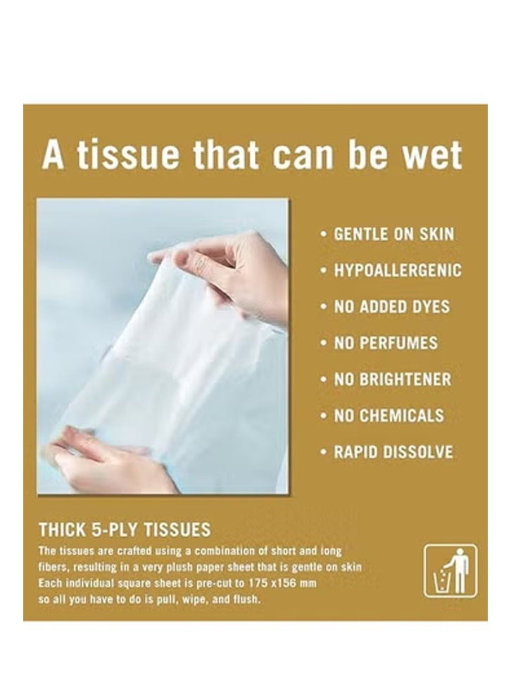 keke Pack of 10 Premium Quality New Technology Facial Tissue 100% Raw Wood Pulp 90 Sheet X 5 Ply - Image 3