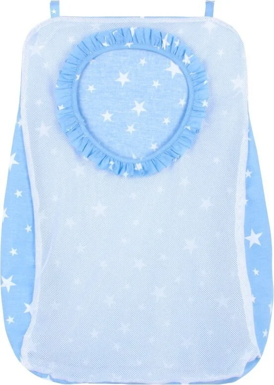 Sevi Bebe Sevi Baby Dirty Laundry Bag Art-83 Blue Star