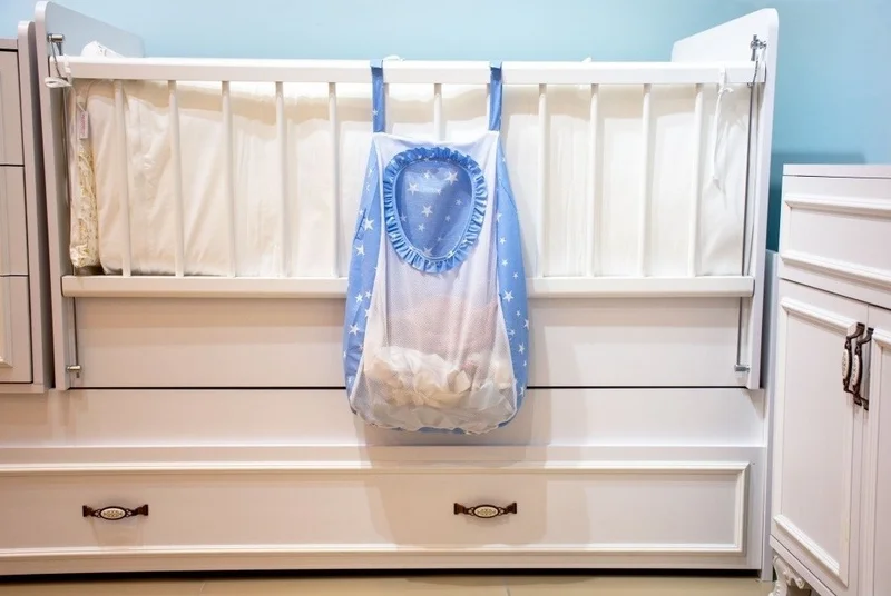 Sevi Bebe Sevi Baby Dirty Laundry Bag Art-83 Blue Star