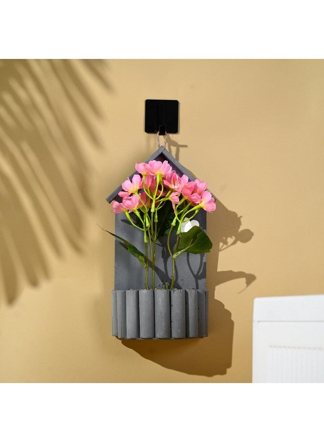 Hearts Artificial Plant | Plants For Office Décor | Decoration Artificial Flowers Pot | Artificial Flowers For Decoration | Natural Looking Plants | 24 Headed Spring Hydrangea | Multicolor - Image 1