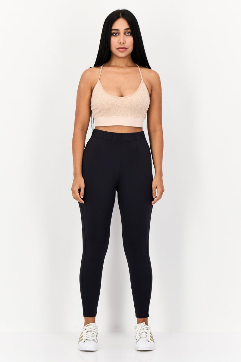 ONLY ليجنز نسائية سادة، أسود - Image 4