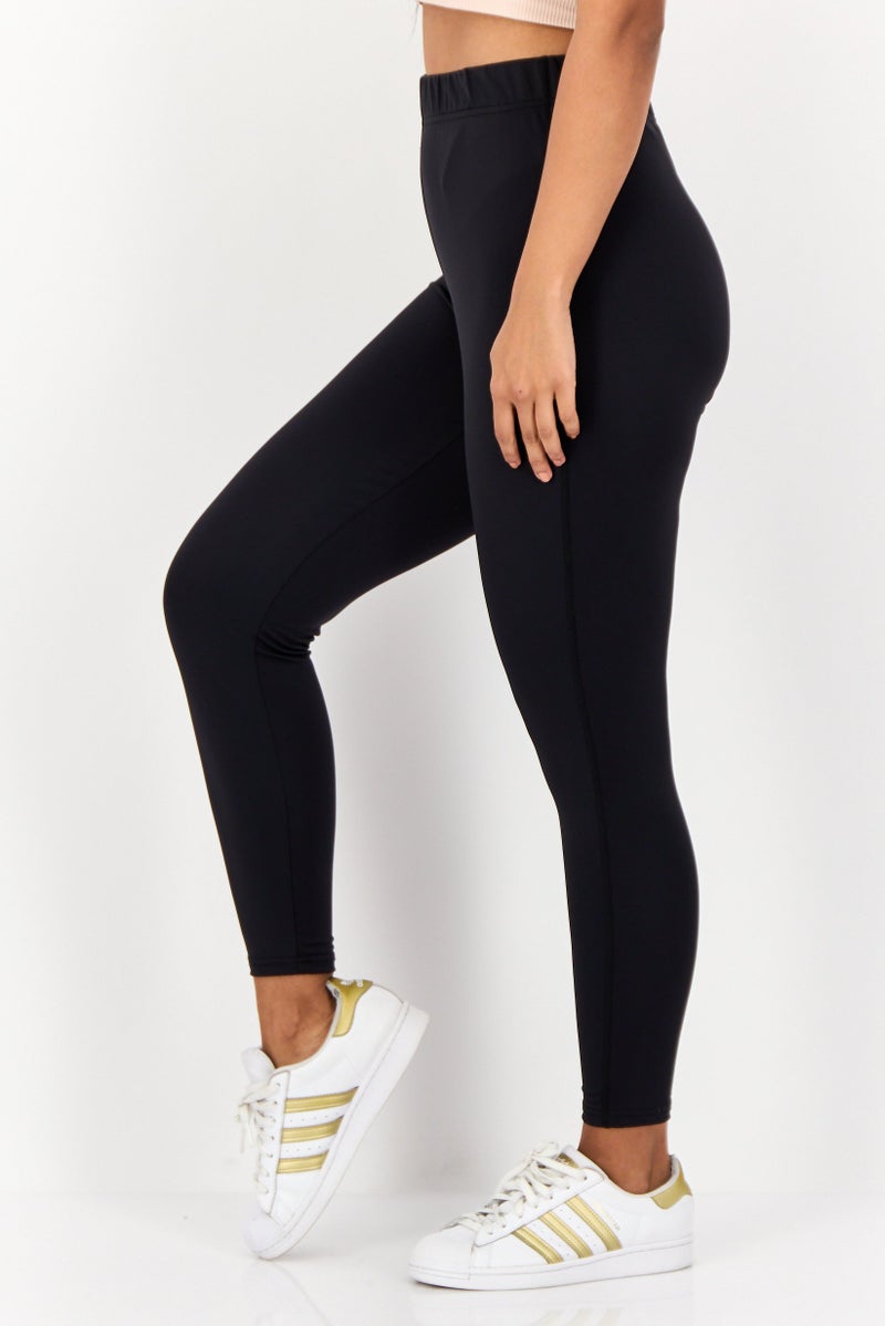 ONLY ليجنز نسائية سادة، أسود - Image 3