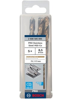 BOSCH Bosch Metal Drill Bits HSS-CO P5-HSS-Co-8.5mm Tools Accessories  - Image 2