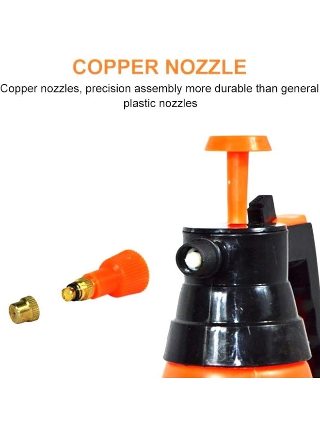 Hedge 1.5L Handheld Pressure Sprayer  Multi-Purpose Pump Spray Bottle for Gardening Cleaning & Household Use - Image 3