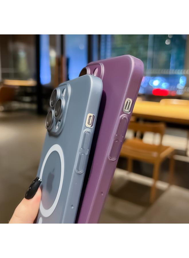 اس-توب جراب لهاتف iPhone 13 Pro Max، جراب هاتف MagSafe Frosted PC فائق النحافة - Image 5