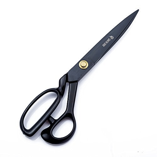 SMITH CHU Sewing Scissors-Heavy Duty Tailor Scissors Shears for Fabric,Leather,Raw Materials,Dressingmaking,Altering-Professional Upholstery Shears for Dressmakers Students Office Crafting (12 inch) - Image 1