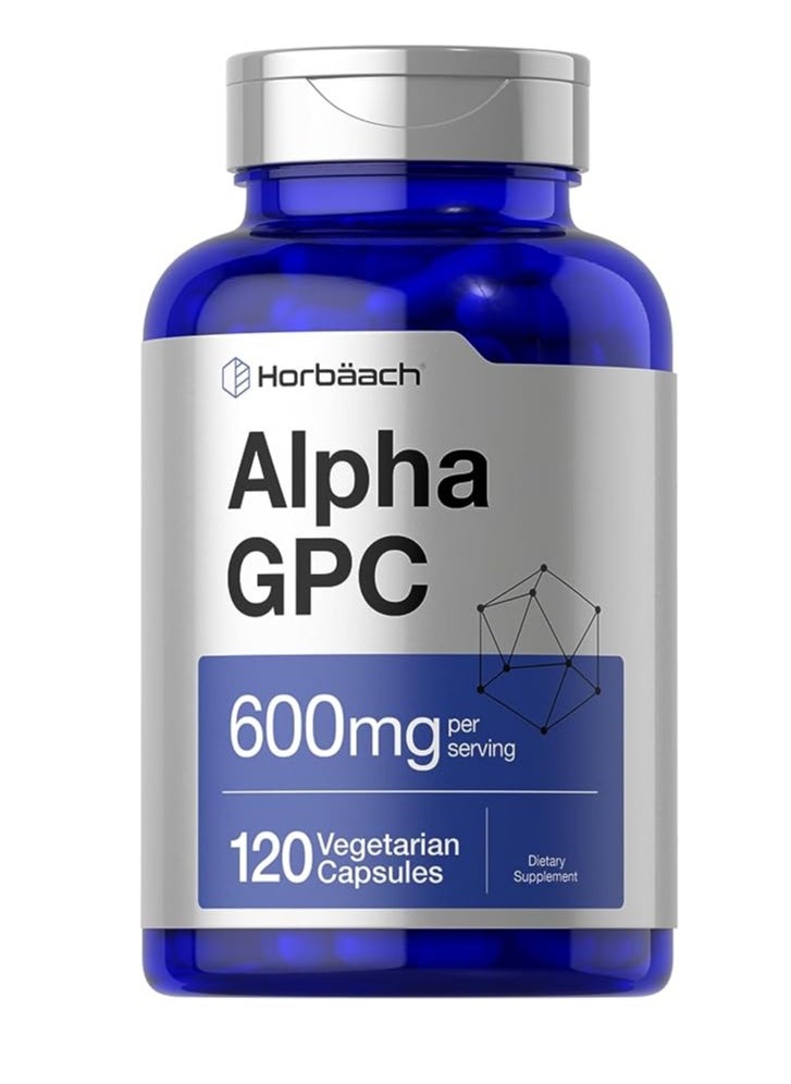 Horbaach Horbäach Alpha GPC 600mg 120 Capsules 