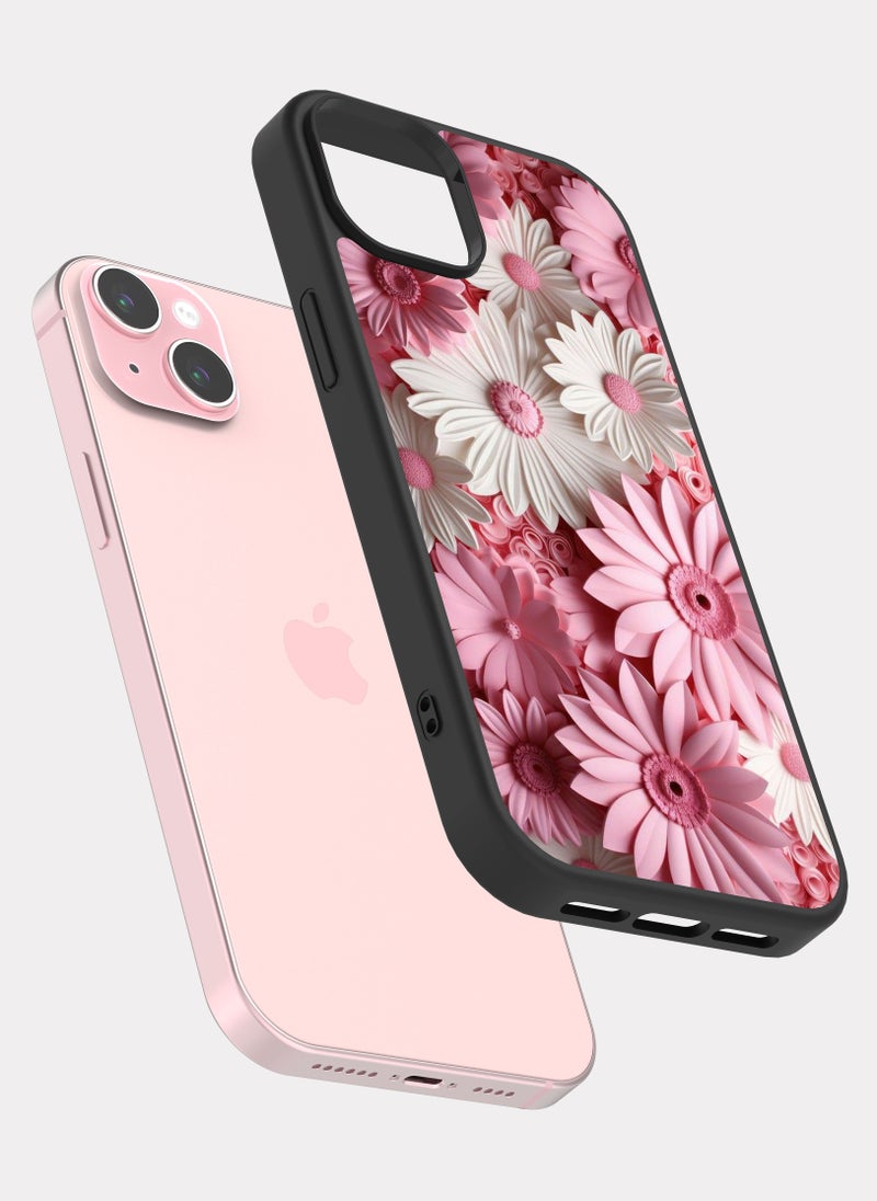 PXLAAT iPhone 15 Plus case cover Flowers - Image 2