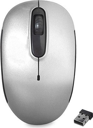 Everest SMW-666 USB Silver 2.4Ghz Optical Wireless Mouse  - Image 1