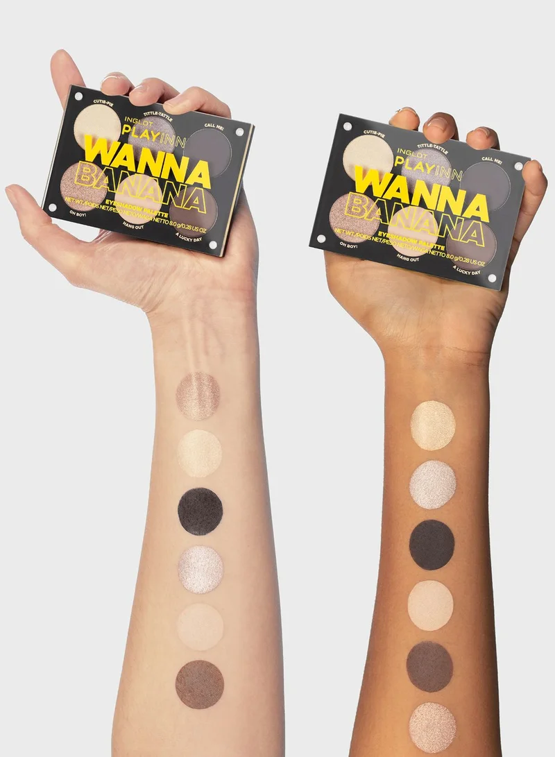 Inglot Playinn Wanna Banana Eyeshadow Palette