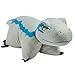 Pillow Pets 16 Blue Velociraptor Stuffed Animal Jurassic World Dinosaur Plush Toy - Image 4