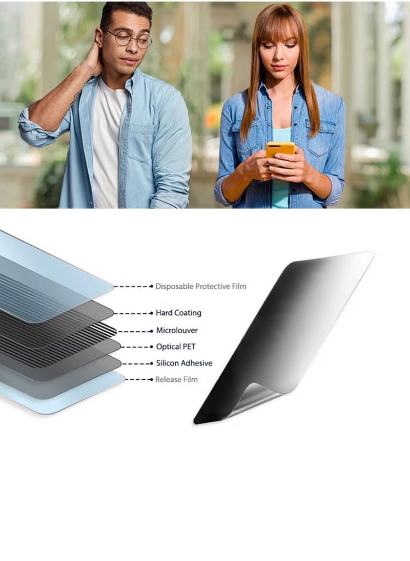 Infinix Smart 9 Full Cover Matte Ceramic Privacy Screen Protector - Explosion-Proof, Anti-Bubble, Anti-Fingerprint | Flexible Privacy Nano Ceramic, Anti-Peeping, Edge-to-Edge Coverage, High Transparency, Delicate Touch, Easy Installation
