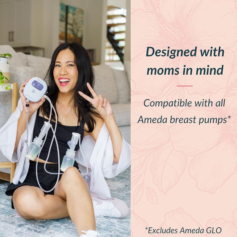Ameda Replacement Valves | 2 Count | BPA and DEHP Free | HygieniKit Breast Pump Parts | Breast Pump Parts | Compatible with MYA Joy, MYA Joy Plus and Pearl - Image 2