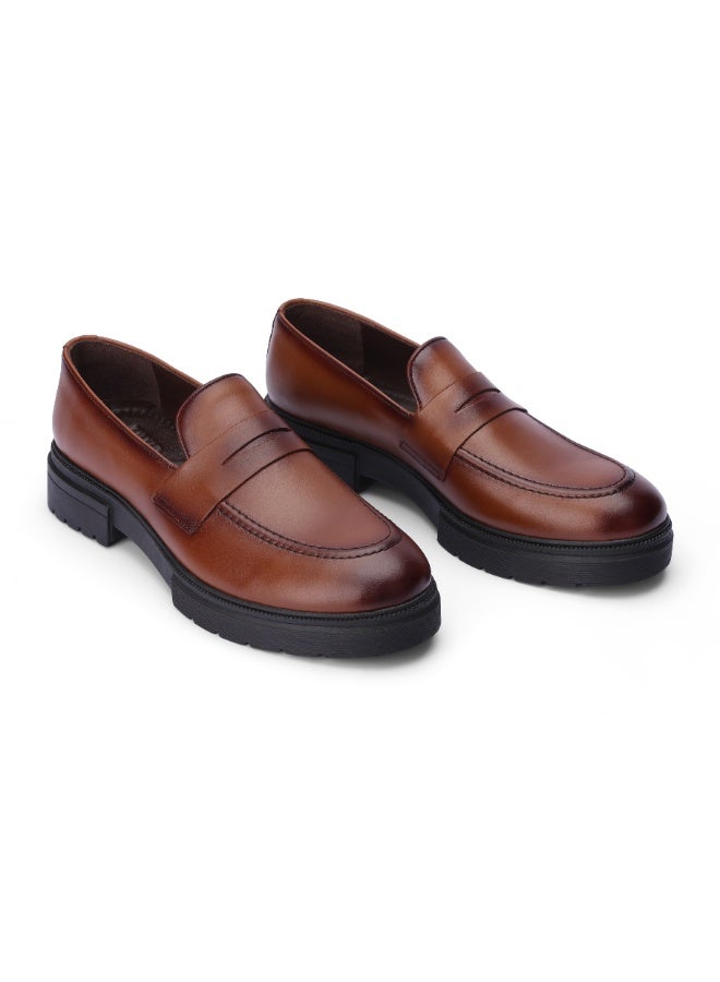 Brio Urban Chunk Loafers - HAVAN