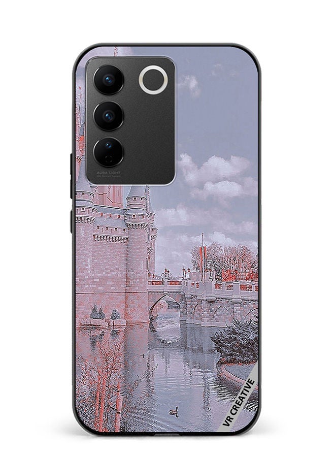 VR CREATIVE Protective Case Cover For Vivo V27e Disney World Design  Multicolour - Image 1