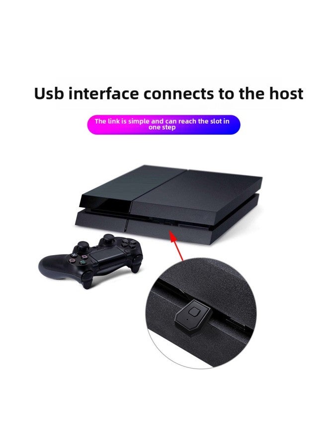 PS4 Bluetooth Adapter PS4 Usb 4.0 Adapter Wireless PS4 Headset Bluetooth Receiver-Product Color:PS4 Bluetooth Adapter
