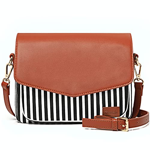 Bosidu Crossbody Bags for Women, Large Capacity Canvas Travel Purses and Handbags for Women, Shoulder Messenger Bag for Daily Use - Image 1