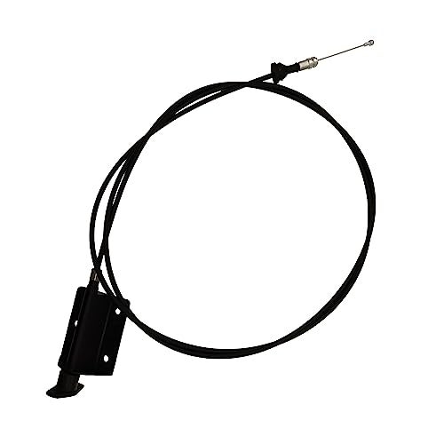 aahywm New Replacement 55024942 Fit Front HD Hood Release Cable HandleHood Latch Lock Control Cable 4168969 for Dodge D150 D250 W150 W250 Ramcharger Truck 19811993 W100 19841989 - Image 1