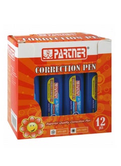 PARTNER 12-Piece Correction Pen 10ml Content  - Image 1