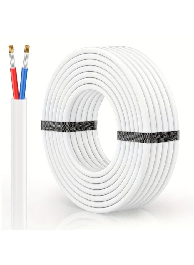 16 AWG 2 Wire Flat Red Blue Copper Clad Aluminum Hookup Wire 1181 1 Inch - Image 2