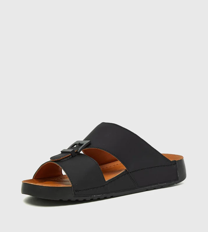 Steve Madden SNOL Black Men's Comfort Sandals