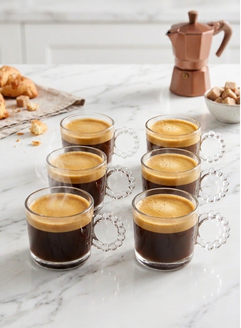 طقم أكواب قهوة من 6 قطع - Image 1