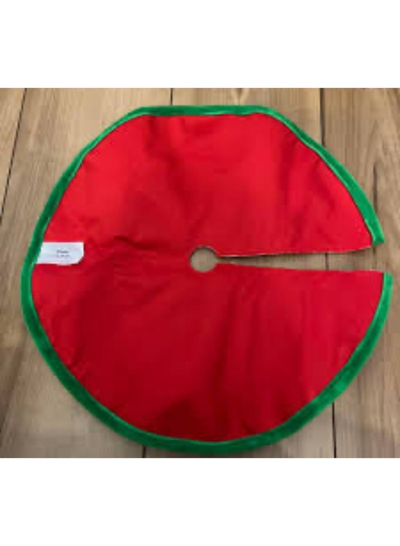 Christmas Tree Skirt Tree Rug Made of Soft Fabric for Home, Office and Holiday Decor Christmas Tree Skirt - Image 1