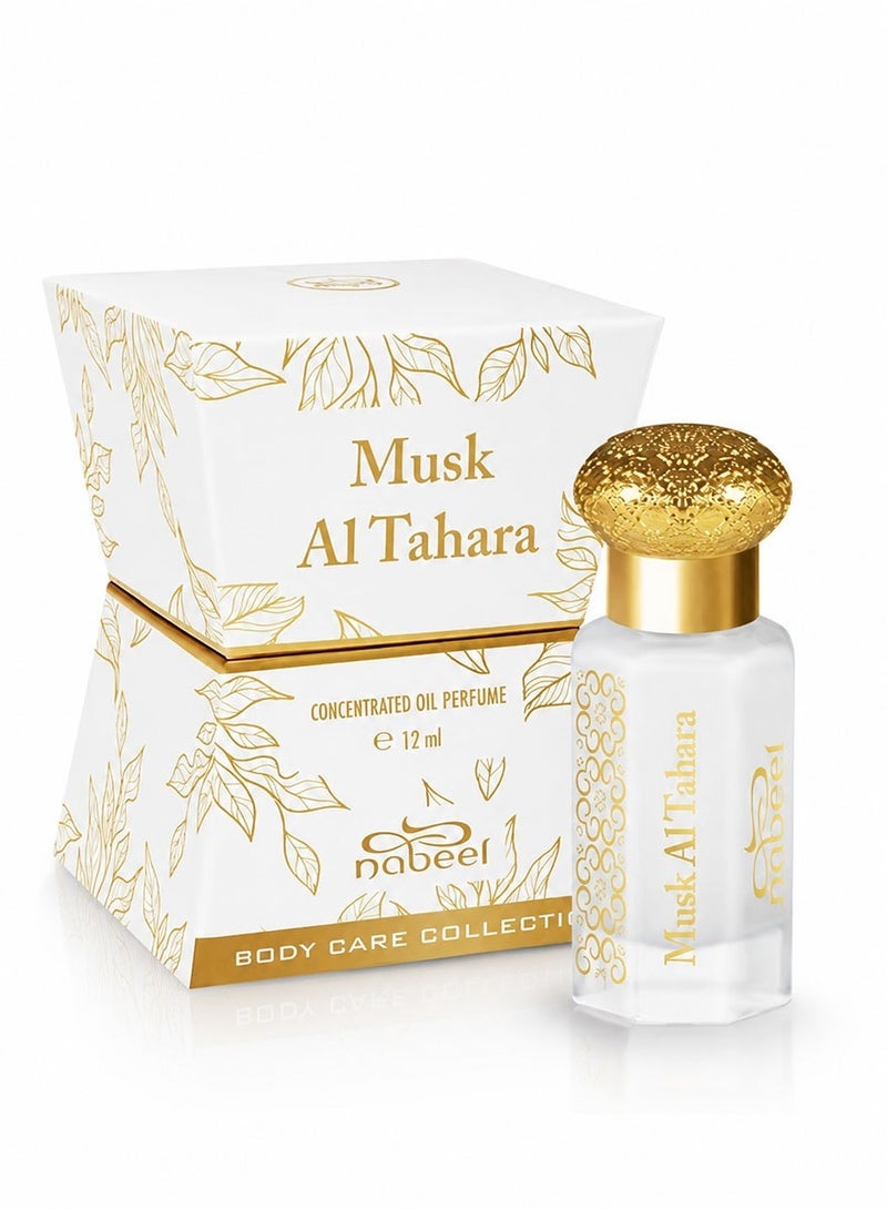 Nabeel Set of 2 Musk Al Tahara 12ML Perfume Oil Long Lasting, Alcohol-Free, Premium Arabian Fragrance - Image 5