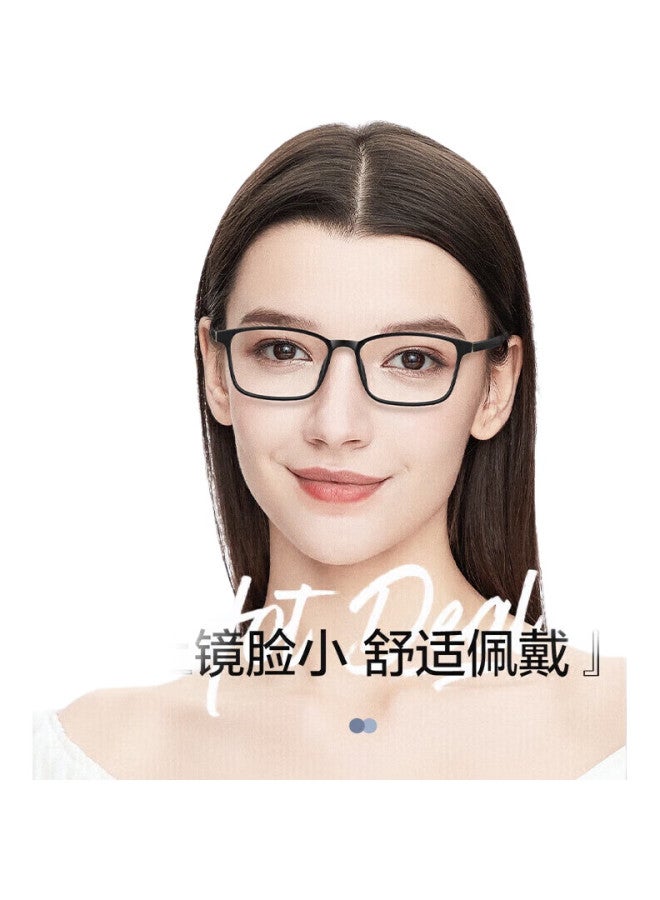 pulais Blue Light Blocking Glasses For Men, Professional Prescription Glasses For Near-Sightedness, Ultra-Light High Definition Anti-Radiation Glasses Frame Md71269 Night Black - Image 1