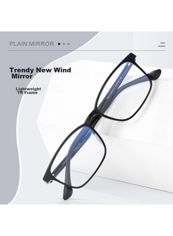 Pulais Blue Light Blocking Gl For Men, Professional Prescription Gl For Near-sightedness, Ultra-light High Definition Anti-radiation Gl Frame Md71269 Night Black - Image 5