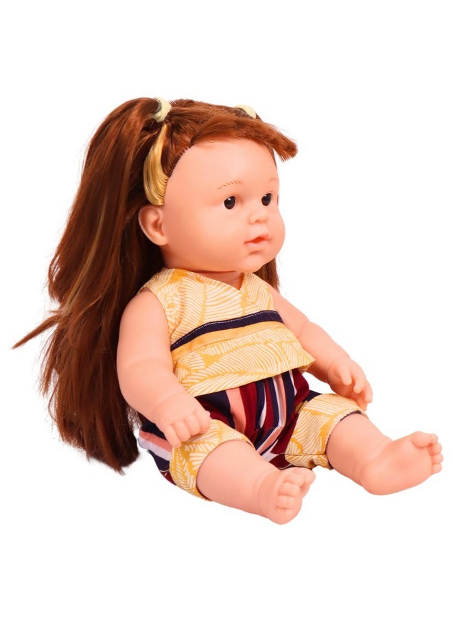 Toyshine Toyshine 14 Inches Realistic Look Button Press Talking Toy Baby Doll for Kids Adorable Toy for Ages 1 2 3  - Image 1
