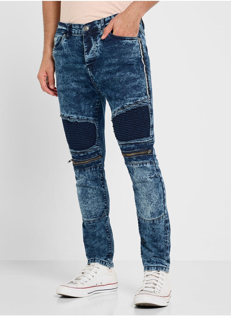 BRAVE SOUL Skinny Ripped Jeans  - Image 1