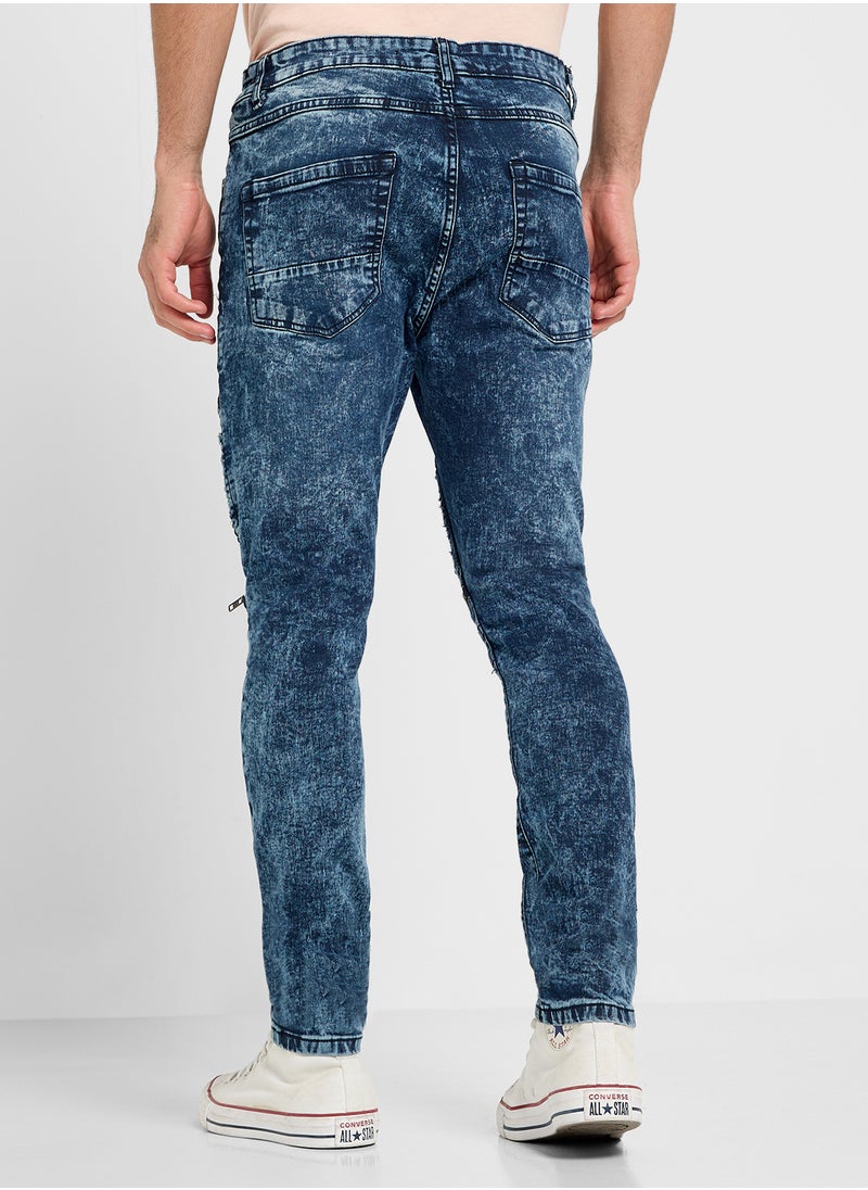 BRAVE SOUL Skinny Ripped Jeans  - Image 2
