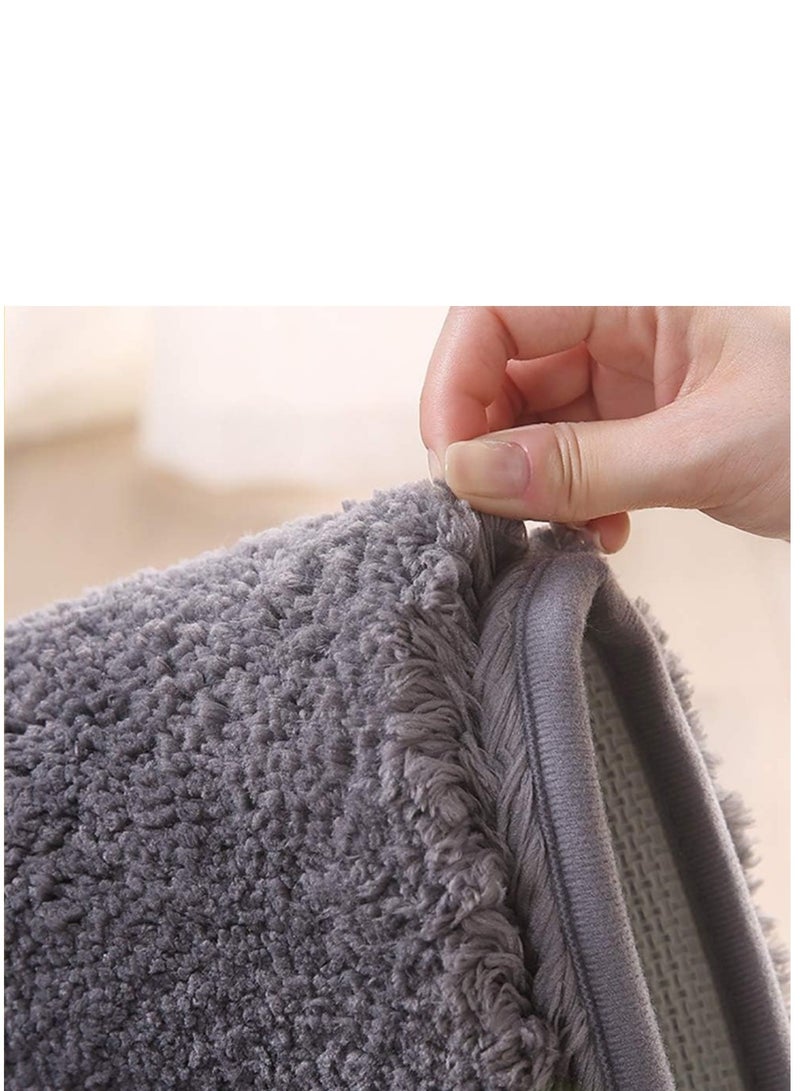 Non skid Bath Rug Highly Absorbent Caterpillar Design Bath Mat Soft Microfiber Plush Shaggy Door Mat Easily Washable in the Machine. - Image 5