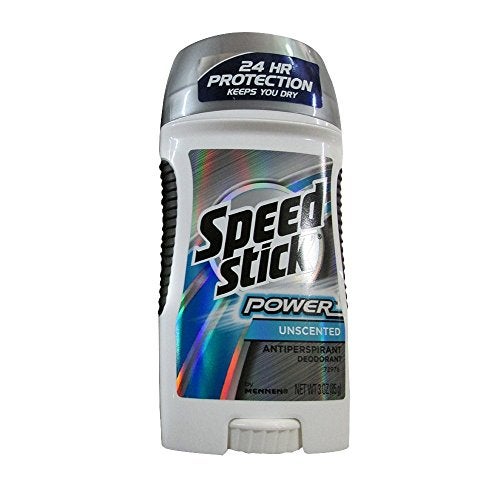 Speed Stick Unscented Antiperspirant Deodorant 3 oz Pack of 12