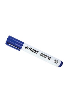 Maxi 10-Piece Dy Erase White Board Markers Chisel Tip Blue Ink  - Image 2