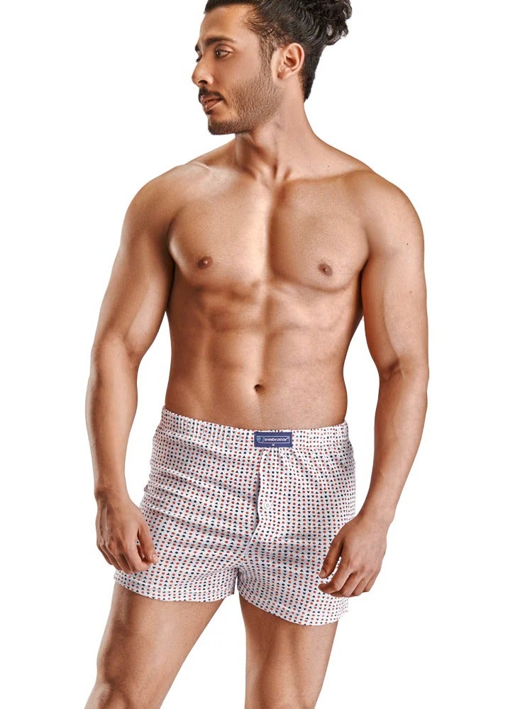 Embrator Pack of 3 Printed Cotton 100% Boxer for Men - Image 4