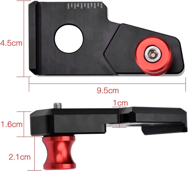 LEDISHUN Motorcycle Chain Tensioner and Swing Arm Sliders Spools Kit for Honda CBR500R CB500X CB500F (2019-2023) - Red - Image 4