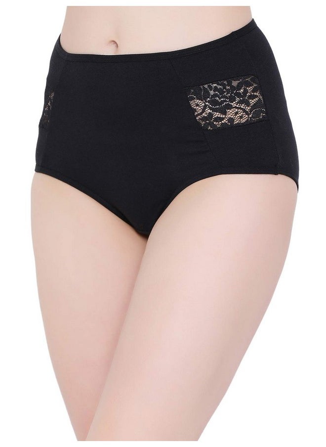 Clovia Clovia Women's Cotton Underwear (Pack of 1) (PN2962P13XXL_Black_Xx-Large_Black_2XL)  - Image 4