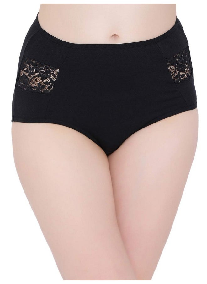 Clovia Clovia Women's Cotton Underwear (Pack of 1) (PN2962P13XXL_Black_Xx-Large_Black_2XL)  - Image 1