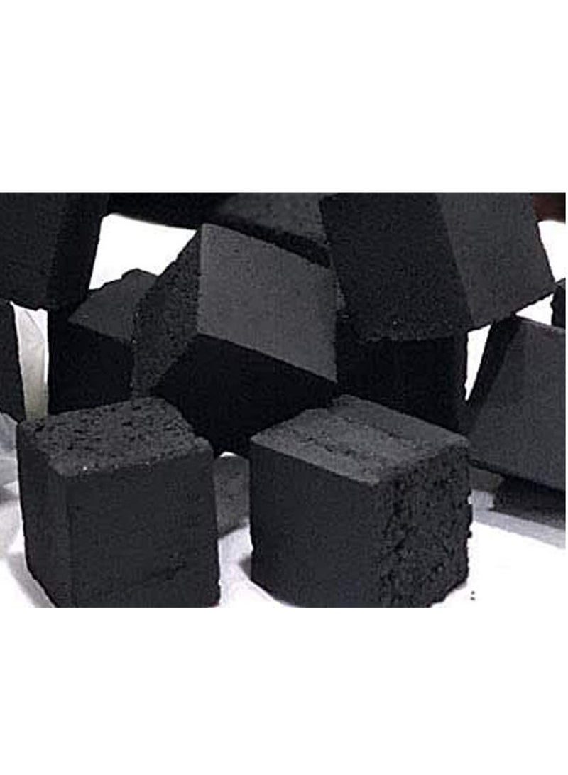 COCO BRAZIL 72-Pcs Premium Coconut Shell Large Size Cube Charcoal 1 KG | Charcoal for BBQ and Grilling and Bakhoor - Image 3