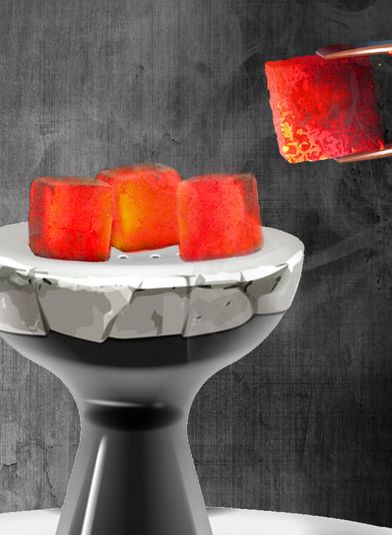 COCO BRAZIL 72-Pcs Premium Coconut Shell Large Size Cube Charcoal 1 KG | Charcoal for BBQ and Grilling and Bakhoor - Image 5