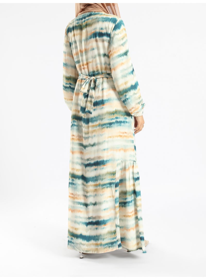 ايمالينا فاشون Prismatic Bloom Dress - Image 3