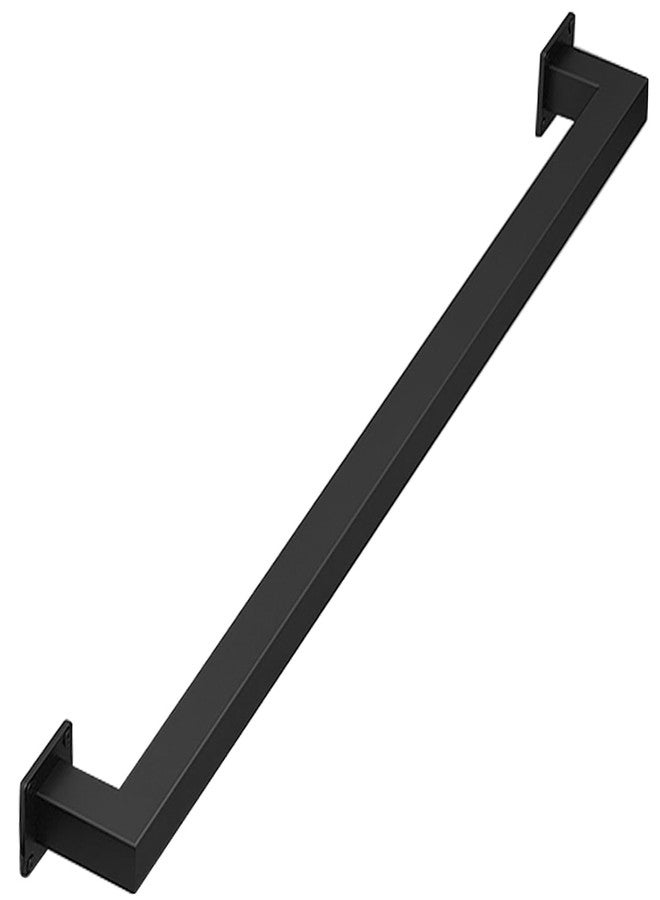 Sipai Staircase Handrail for Indoor Stairs, 2ft Modern Hand Railings Grab Bar Kit with Matte Black Finished, Non-Slip Wall Mount Decking Railings for Bars Lofts Kindergarten Guardrail Corridor(2ft) - Image 1