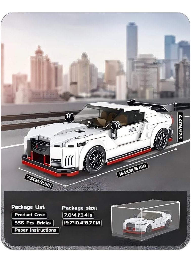 mould king speed champion building kits, 27031 Model Car Kits Building Set, Car Models Building Blocks sets, Race Car Building Kits for Adults Kids toy 8+356pcs  - Image 4