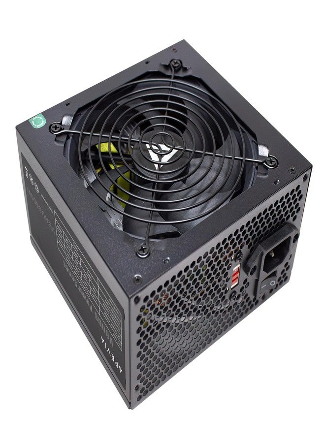 أبيفيا مزود طاقة APEVIA VENUS500W Venus 500W ATX مع مروحة 120 مم يتم التحكم فيها حرارياً تلقائيًا، ومفتاح 115/230 فولت، وجميع وسائل الحماية - Image 2