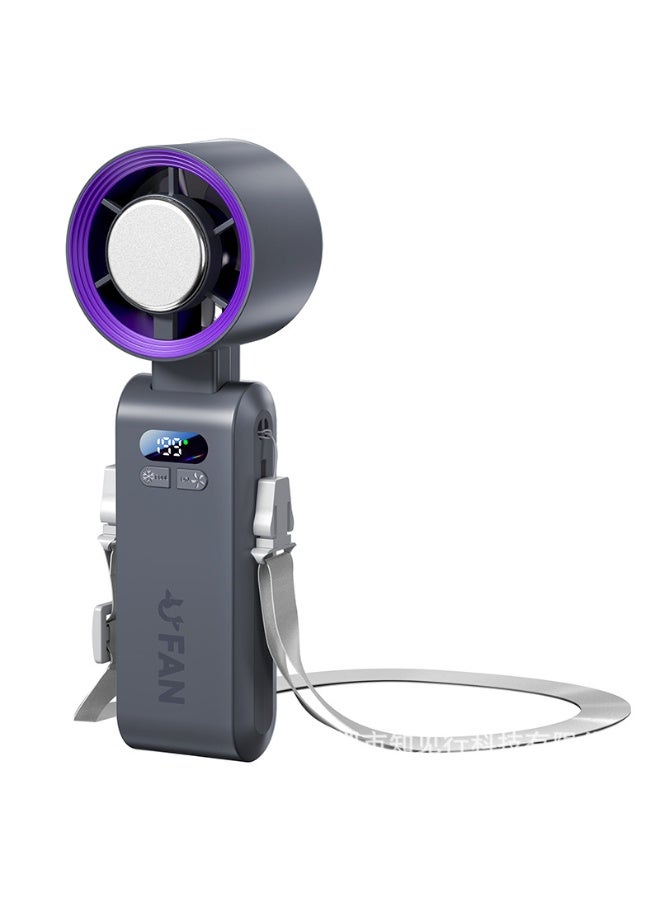 Nariele New Portable Rechargeable Foldable Handheld Ice Pack High-Speed Small Fan